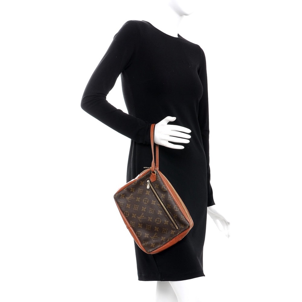 Louis Vuitton Authentic Monogram Pochette Sport Clutch HandBag